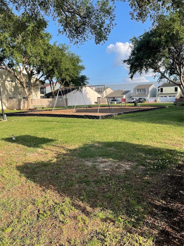 10314 Sommerville Ave, Houston, TX 77041 - view of yard featuring fence