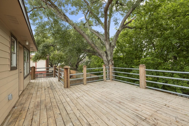 1819 Redwood Ct, Sugar Land, TX 77498 - view of wooden deck