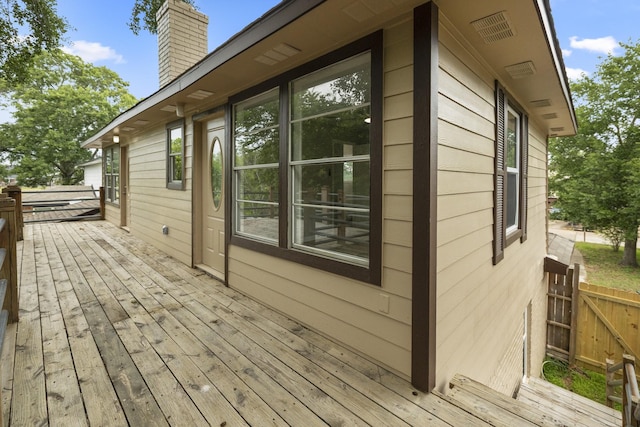 1819 Redwood Ct, Sugar Land, TX 77498 - wooden terrace featuring fence