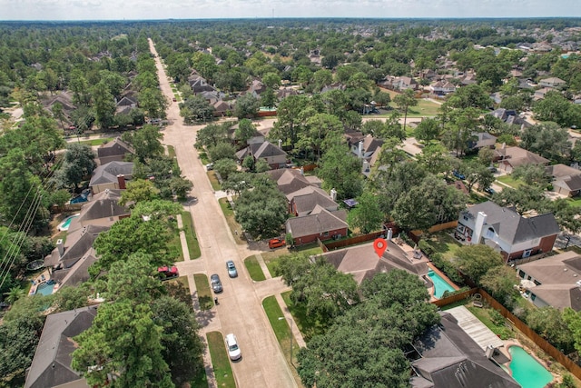 14022 Cypress Falls Dr, Cypress, TX 77429 - aerial view of residential area with a pool