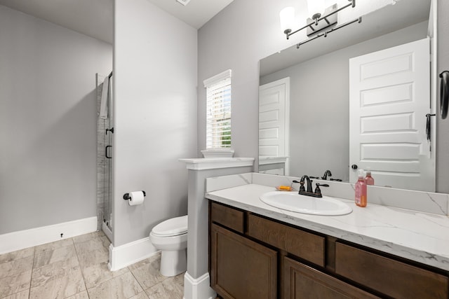 16202 Coyote Run Ln, Cypress, TX 77433 - bathroom with vanity and a shower stall