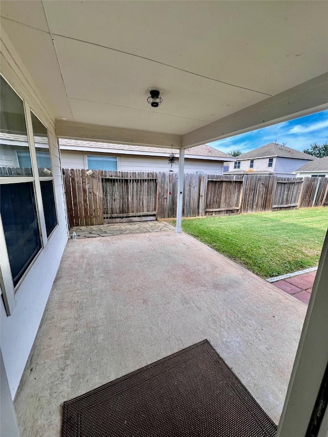 21618 Falvel Lake Dr, Spring, TX 77388 - view of patio featuring a fenced backyard