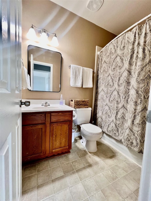 21618 Falvel Lake Dr, Spring, TX 77388 - full bathroom with toilet and vanity