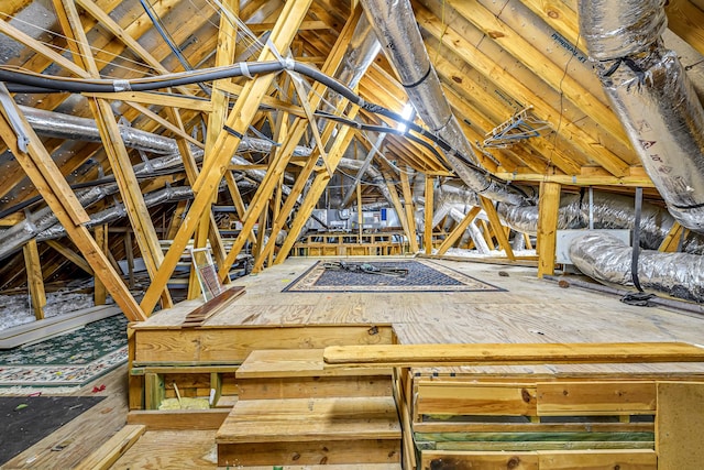 1006 Cross Hollow Ln, Katy, TX 77494 - view of unfinished attic