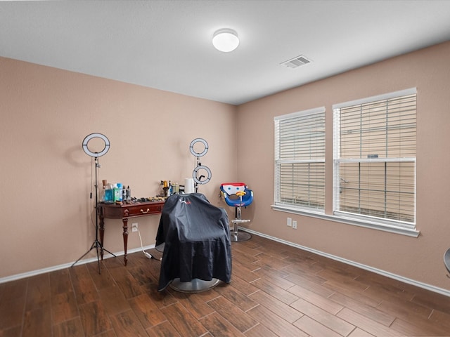 7914 Cypress Edge Dr, Cypress, TX 77433 - miscellaneous room featuring wood finished floors and baseboards