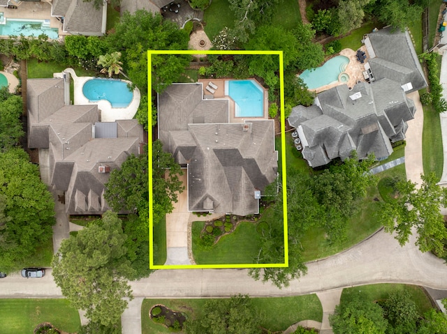drone / aerial view