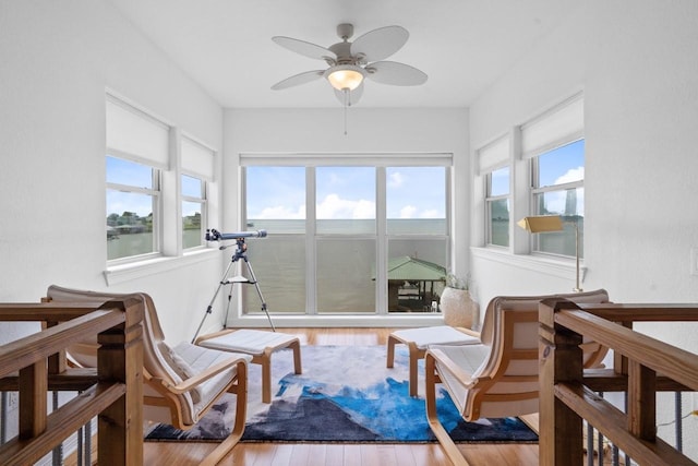 650 Dove Is, Livingston, TX 77351 - sunroom featuring a wealth of natural light, a deck, and wood finished floors