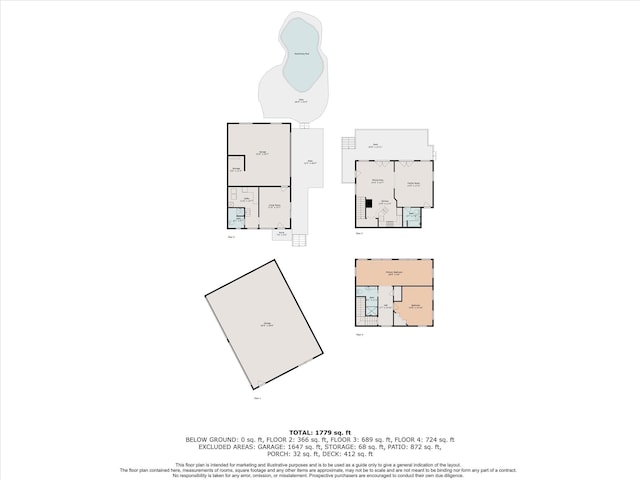 1210 Persimmon Pass, Fischer, TX 78623 - floor plan / room layout