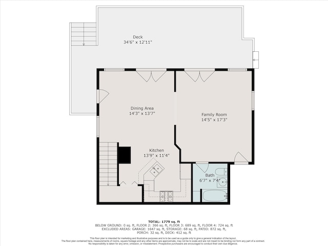 1210 Persimmon Pass, Fischer, TX 78623 - property floor plan