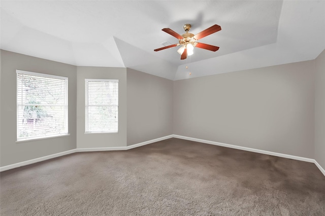 22 Almond Branch Pl, The Woodlands, TX 77382 - empty room featuring baseboards, carpet flooring, and a ceiling fan