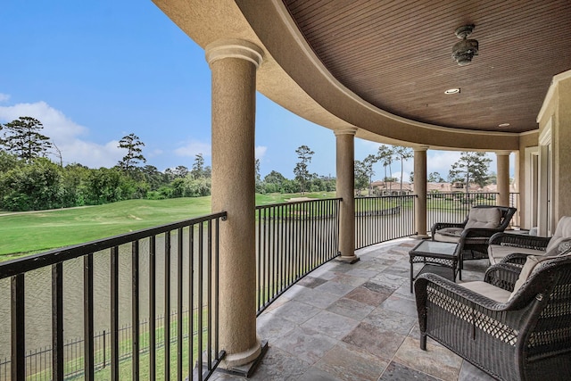 2802 Twin Fountains Dr, Houston, TX 77068 - balcony featuring a water view