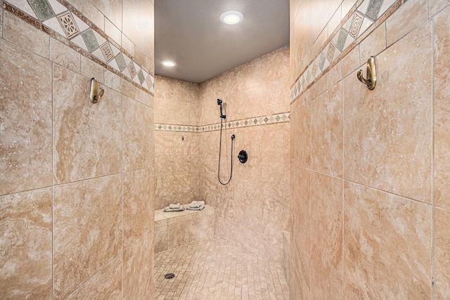 2802 Twin Fountains Dr, Houston, TX 77068 - full bathroom with a tile shower