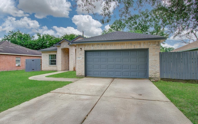 3116 Grassmere St, Houston, TX 77051 - single story home featuring brick siding, driveway, a garage, and a shingled roof