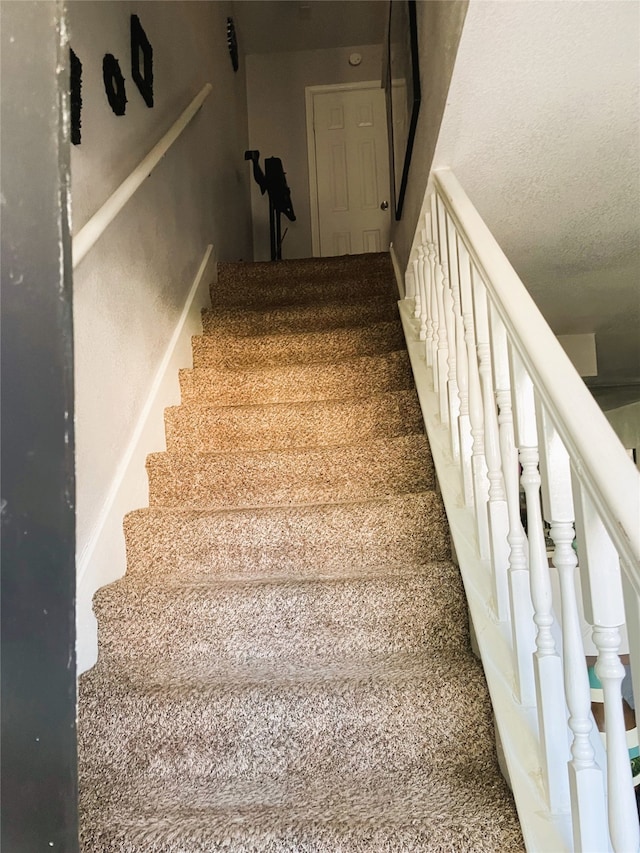 view of stairs