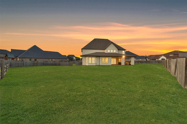 6919 Champion Trl, Katy, TX 77493 - view of back of house at dusk