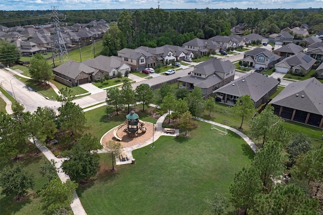 20710 Kings Timber Trl, Humble, TX 77346 - aerial view of property's location with nearby suburban area