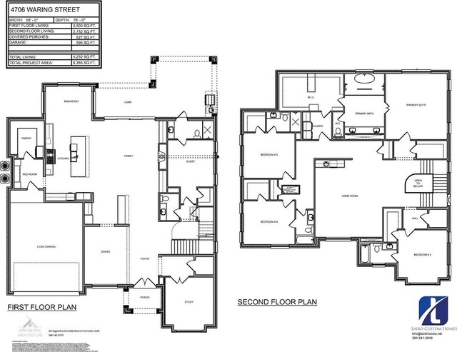 4706 Waring St, Houston, TX 77027 - home floor plan
