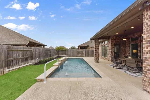 19914 Philippa Hills Trl, Cypress, TX 77433 - view of swimming pool featuring a patio area