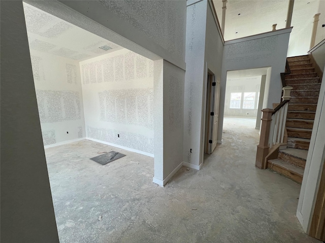 21242 Blue Bluff Dr, Cypress, TX 77433 - corridor featuring stairs
