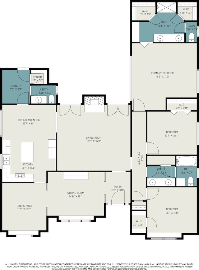 1618 Monroe Dr, Deer Park, TX 77536 - property floor plan