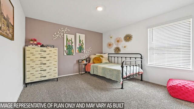 5427 Magnolia Heath Ln, Spring, TX 77373 - bedroom featuring carpet floors and baseboards