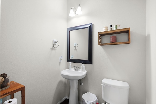 9615 Carson Ln, Iowa Colony, TX 77583 - half bathroom with toilet