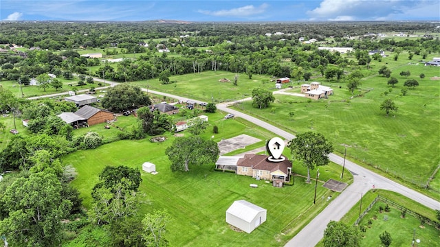 drone / aerial view