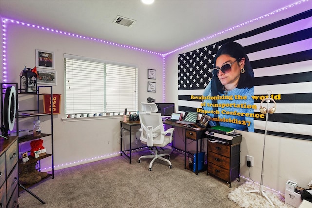 22022 Guston Hall Ln, Katy, TX 77449 - view of carpeted home office