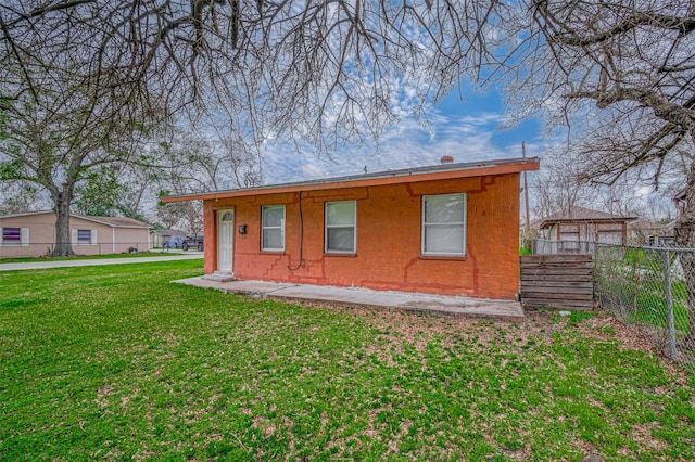 view of rear view of property