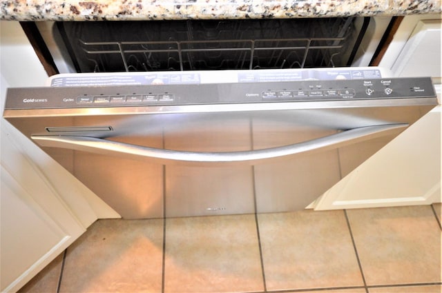 kitchen view of dishwasher
