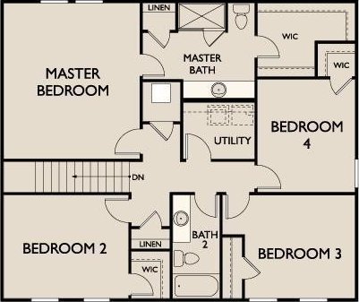 21631 Cottage Ln, New Caney, TX 77357 - floor plan / room layout
