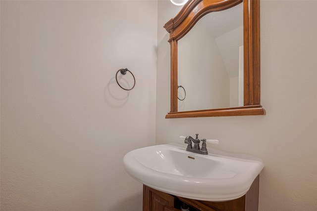 bathroom with a sink