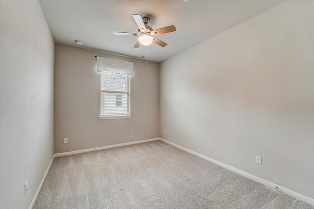 9438 Caddo Ridge Ln, Cypress, TX 77433 - carpeted spare room with ceiling fan and baseboards