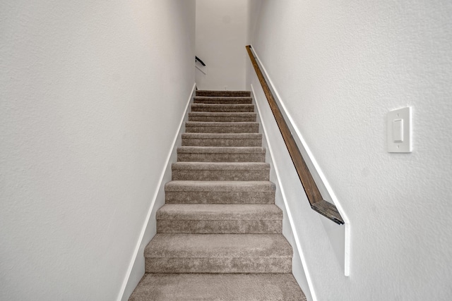 view of staircase