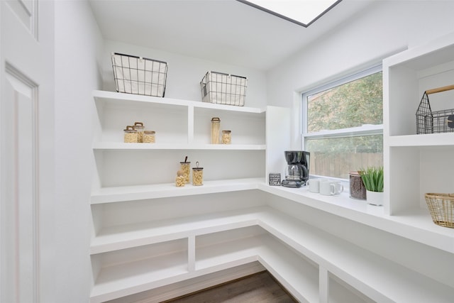 view of pantry