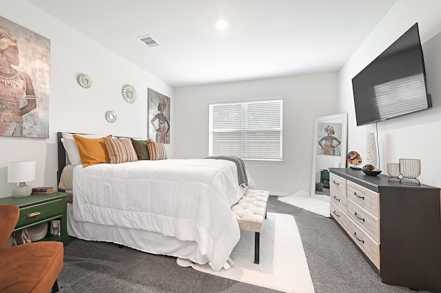 10707 Lost Maples Dr, Cleveland, TX 77328 - bedroom with dark carpet