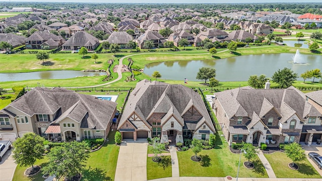 23615 Dolci Ln, Richmond, TX 77406 - aerial view of residential area with a large body of water