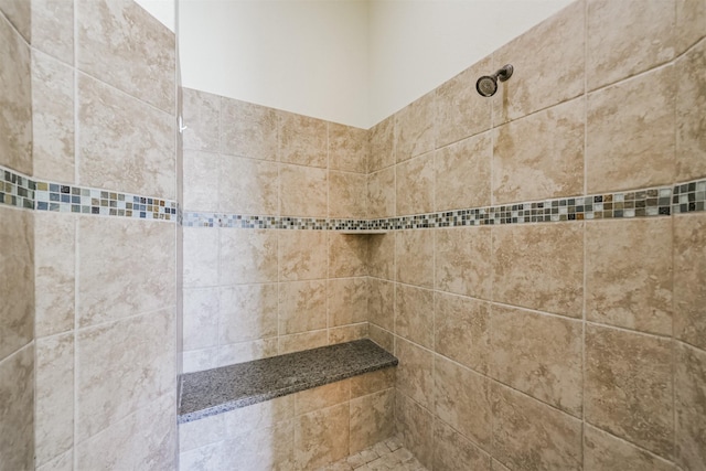 23615 Dolci Ln, Richmond, TX 77406 - bathroom featuring tiled shower