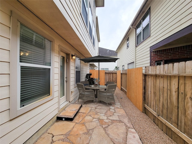 1241 Prince St, Houston, TX 77008 - view of patio / terrace featuring outdoor dining space
