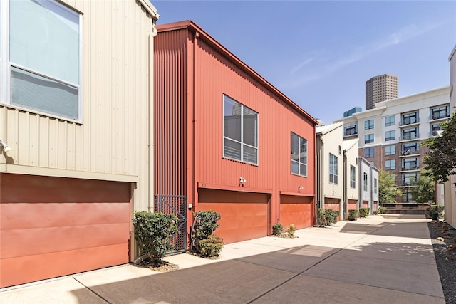 view of side of property