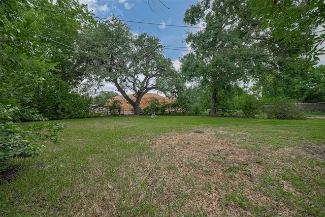 7702 Darnay Dr, Houston, TX 77033 - view of yard