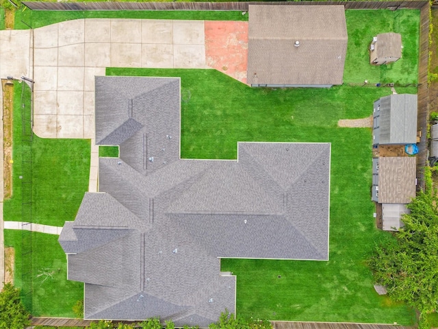 929 Oak St, Houston, TX 77018 - drone / aerial view