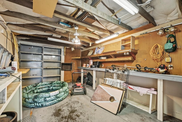 view of storage