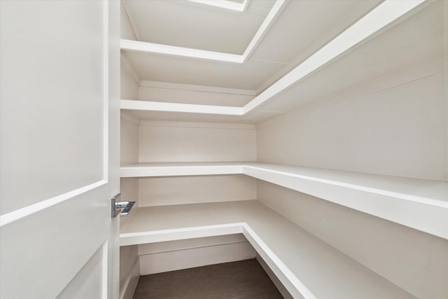 view of pantry