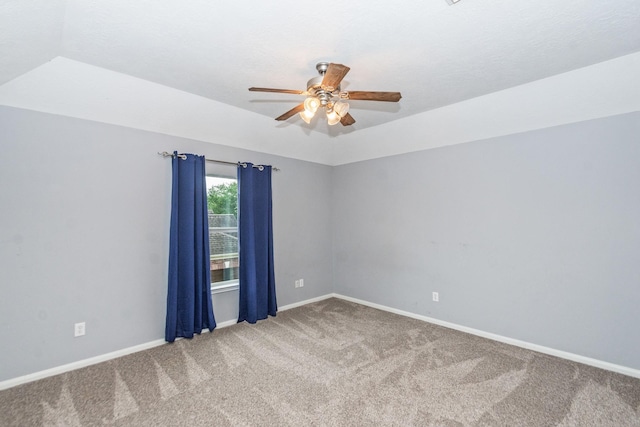 1886 Pampas Trail Dr, Friendswood, TX 77546 - spare room featuring carpet floors, a ceiling fan, and baseboards