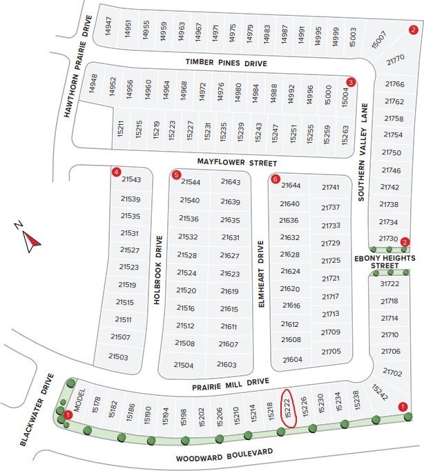 15222 Prairie Mill Dr, New Caney, TX 77357 - map / location