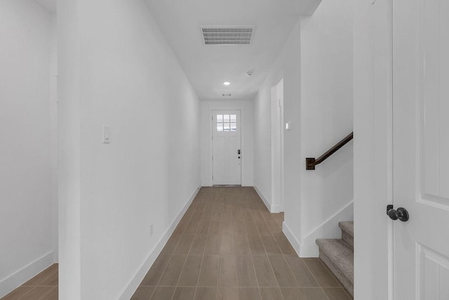 8235 Red Shiner Way, Fulshear, TX 77441 - doorway featuring baseboards and stairs