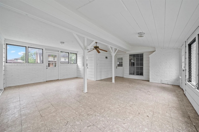 3915 Glenheather Dr, Houston, TX 77068 - view of patio featuring ceiling fan