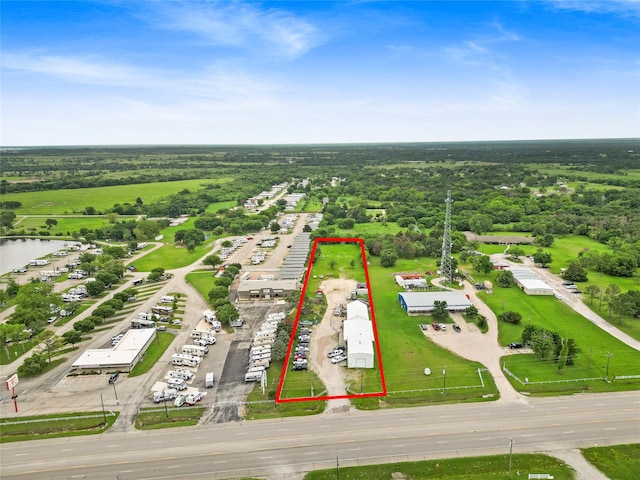 4429 W State Highway 31, Corsicana, TX 75110 - aerial view of property's location featuring property parcel outlined