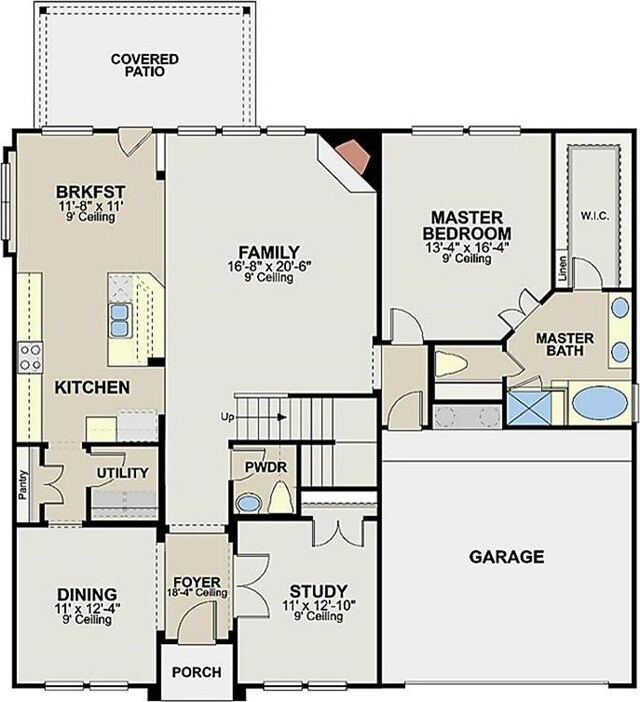 2642 Tacoma Springs Dr, Conroe, TX 77304 - property floor plan